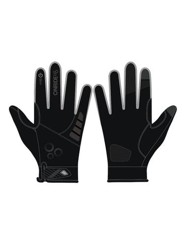 Демісезонні рукавички ONRIDE Cozy чорні S
