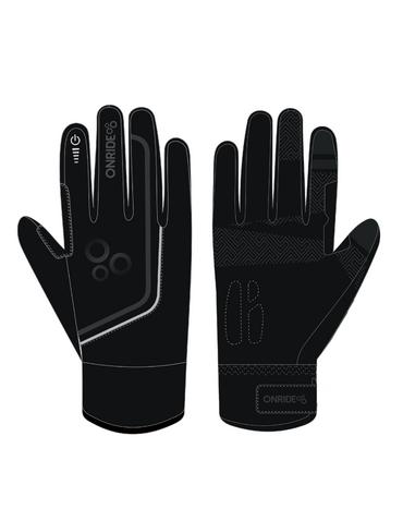 Демісезонні рукавички ONRIDE Natty чорні L