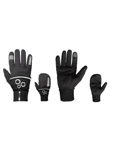 Демісезонні рукавички ONRIDE Hoodie 20 чорні розмір XL