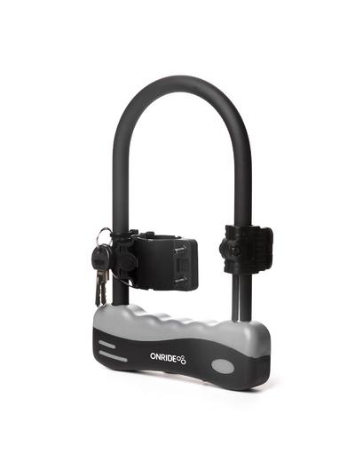 Велозамок U-подібний ONRIDE Clamp 10 12x165x245 мм U-Lock циліндровий